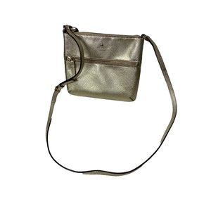 Kate Spade New York Cedar Street Tenley Crossbody Shoulder Bag Gold Saffiano